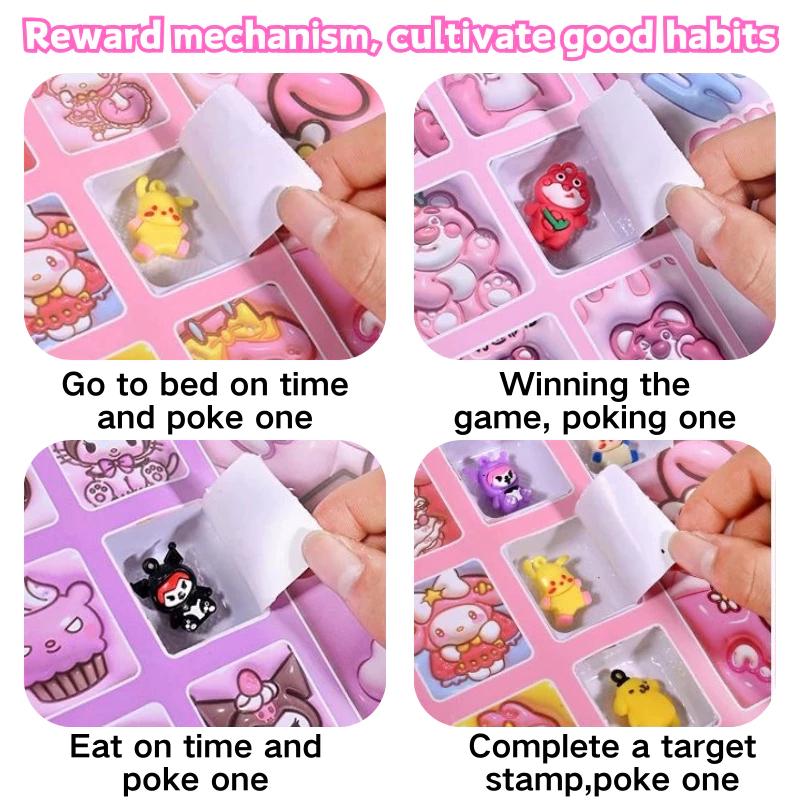 Đồ Chơi Sanrio, Hộp 40 Lưới, Quà Tặng Trẻ Em Dong Le, Búp Bê Mới, Đồ Chơi Hộp BD 8