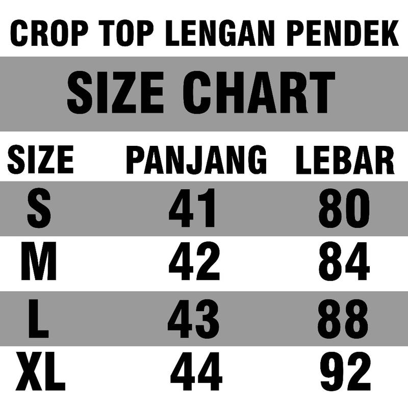 Product Introduction of BAJU KAOS CROP TOP / BAJU CROP TOP / T SHIRT CROP TOP / ATASAN CROP TOP / BAJU CROP / CROP TOP KOREA Wanita Slim 0
