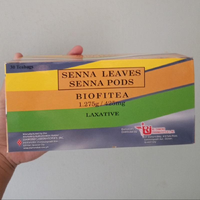 Senna Leaves Senna Pods Biofitea (30 Teabags) Beverage - TikTok Shop ...