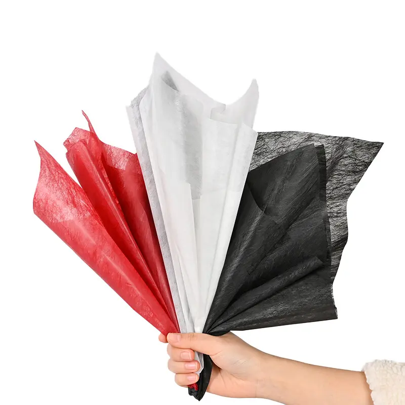Giấy Đóng Gói Hoa, Trong Mờ, Lót Bông Sữa, Thích Hợp Để Bó Hoa, Đám Cưới, Trang Trí Màu Sắc Mềm Mại, Giấy Đóng Gói 2