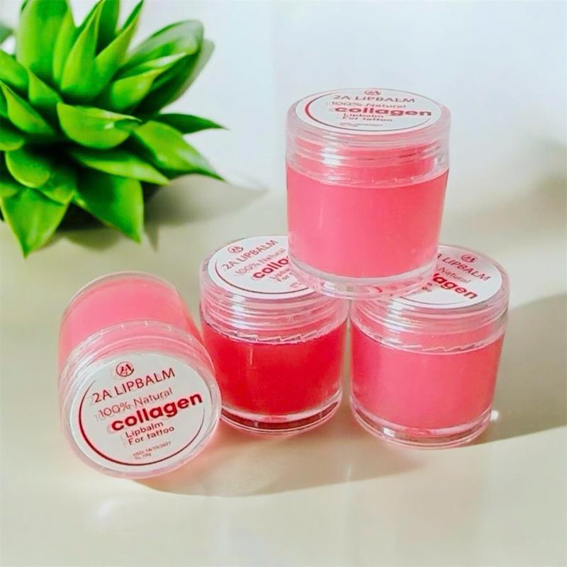 COMBO 10 HŨ DƯỠNG MÔI SAU XĂM - HŨ TRỤ 10G 2
