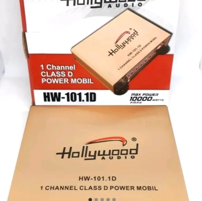 Power Monoblock HOLLYWOOD HW-101.1D Hollywood monoblok Class D Tenaga badak 1