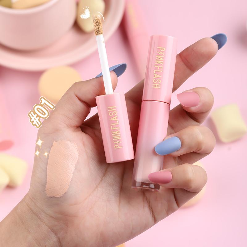 PINKFLASH Liquid Concealer OhMyBreath Breathable - Long Lasting Smooth Dark Circles Scar Acne Skin Concealer PF-F04 3