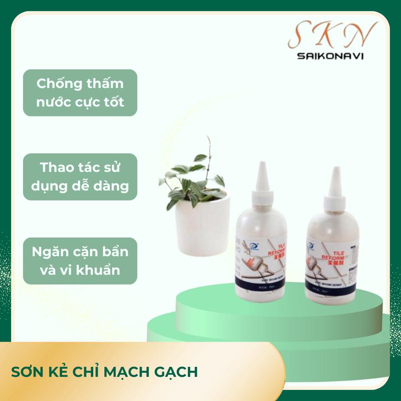 Sơn Kẻ Chỉ Gạch Nền Nhà, Keo Chà Ron Sứ Đa Năng Công Nghệ Hàn Quốc Tile Reform 280ml