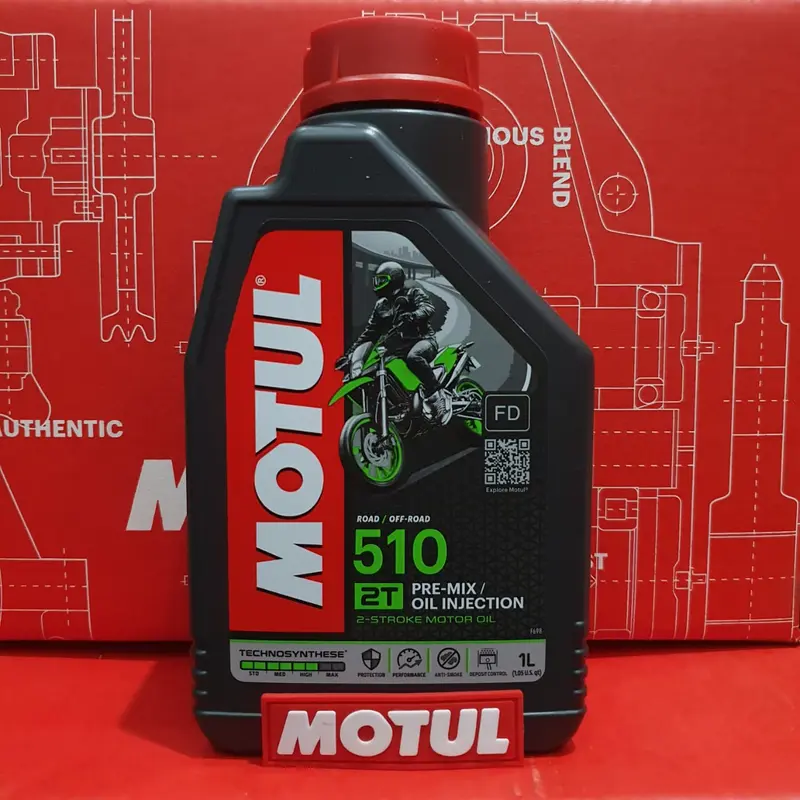 Oli Samping 2T 1L ORIGINAL Motorcycle Oil olisamping motul 510 1