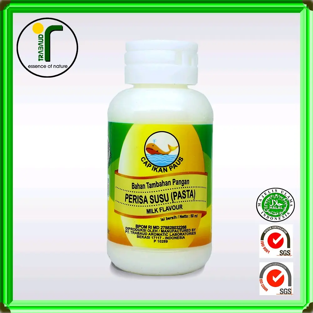 (Paket 6 pcs) Perisa Susu | Pasta Cap Ikan Paus (50 ML)