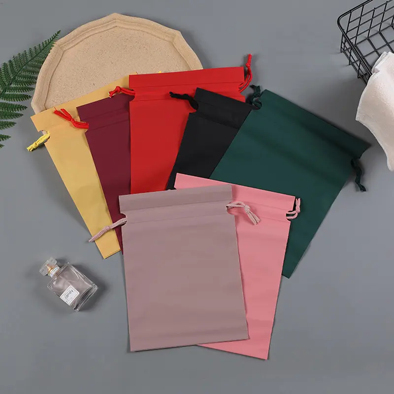 Drawstring Pouch Bag Tas Serut Packaging Makeup R948 6