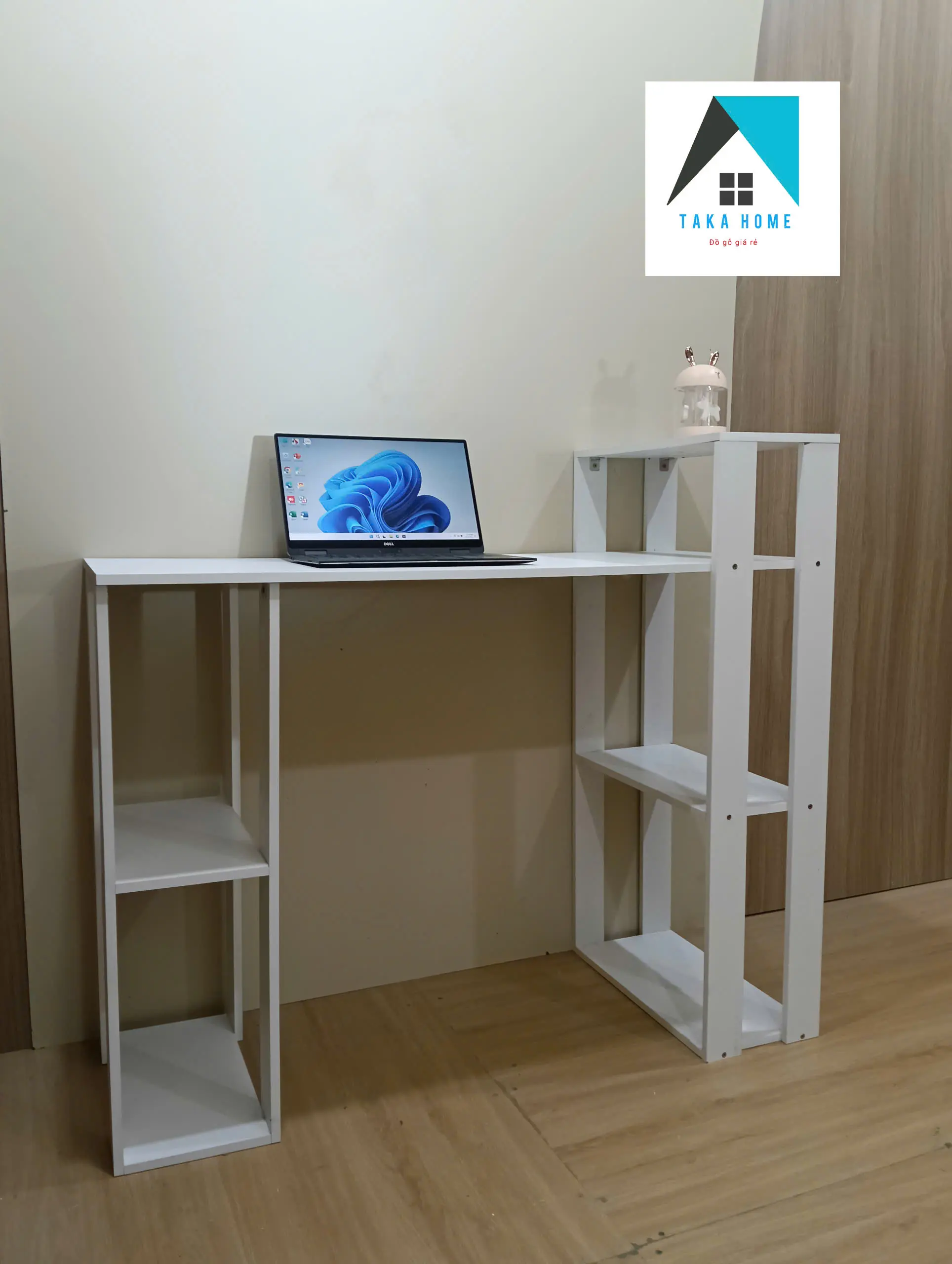 bàn làm việc,bàn làm việc chữ L, kè kệ sách tu  go