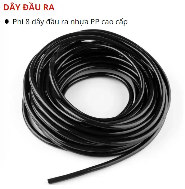 Dây phun sương Phi 8 nhựa pvc cao cấp 3