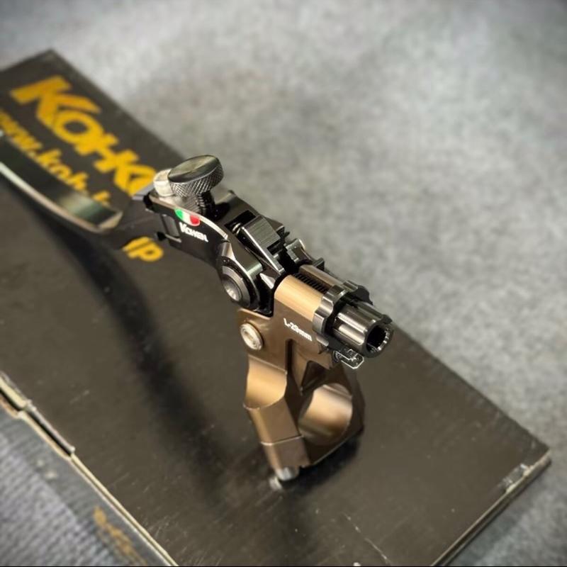 Tay côn kohken hàng 100a 29mm cnc Cho cảm giác êm nhẹ khi lắp lên xe, tay có nùm tăng chỉnh gần xa cho ae 2