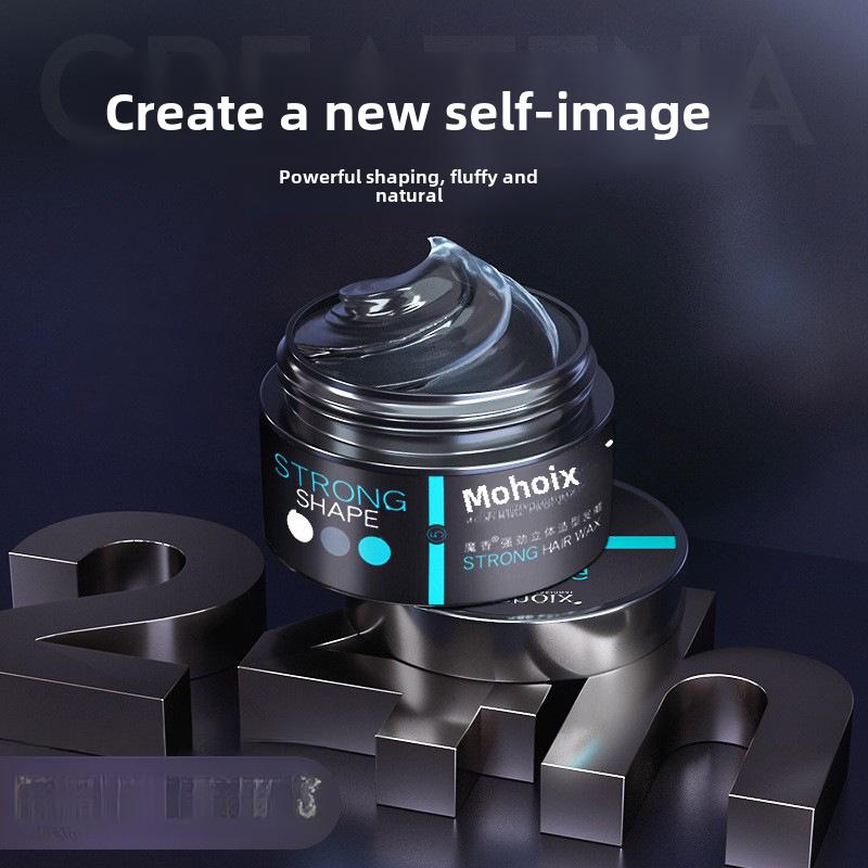 Product Introduction of Sáp Vuốt Tóc Pomade Lì Trơn Trong Suốt, Định Hình Nam, Hàng Mới Về Chăm Sóc Tóc 0