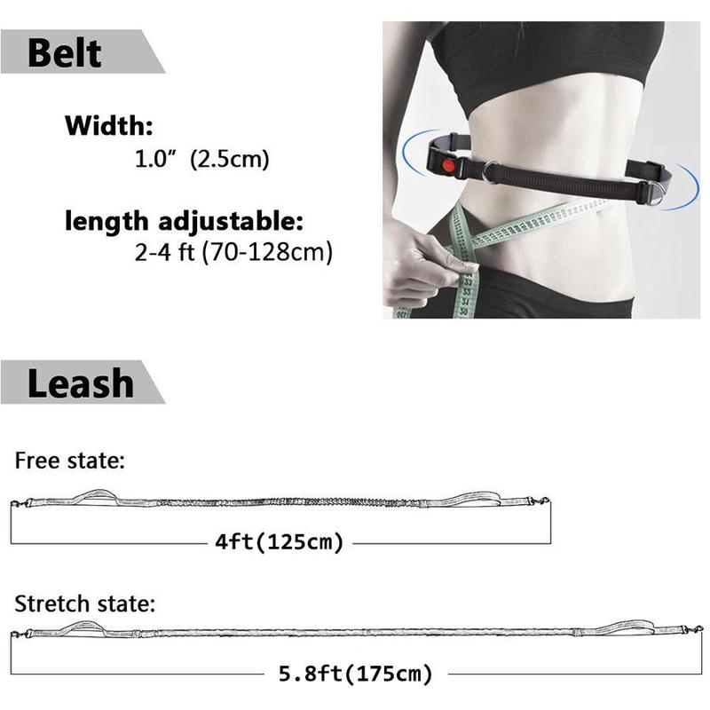 Elastic Nylon Adjustable Dog Leash, Durable Dog Leash, Pet Walking Leash, Dogs Walking Rope, Pets Training Leash, Outdoor Walking Leash for Small Medium Large Dogs 1