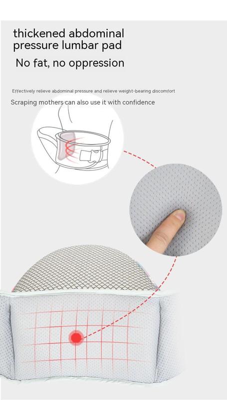 Product Introduction of Waist Stool Baby Light Four Seasons Baby Multifunctional Strap Nursing and Breastfeeding Pad Baby Holding Artifact Piggyback Front Holding Stool 7