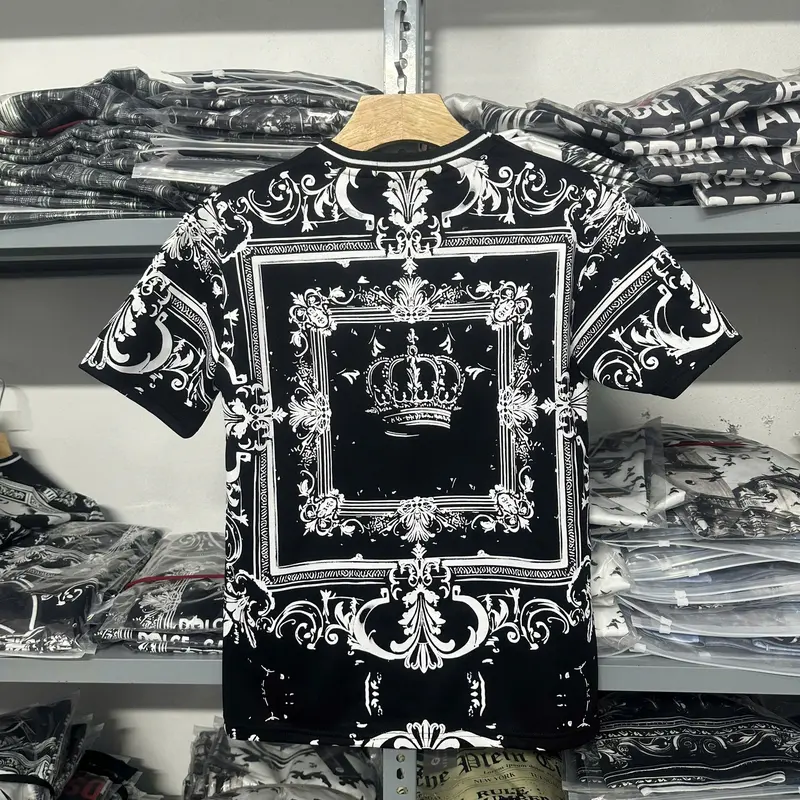 Áo Thun Nam Nữ Cổ Tròn Hot Trend Đôn Chề ( Khi Nhận Đúng Chữ ) Họa Tiết Vương Miện Cực Chất Xu Hướng 2025 1