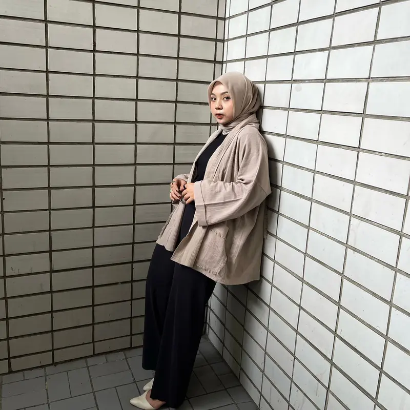 Amicoid Chloe Outer Allsize BIgsize blazer  wanita  oversize 4