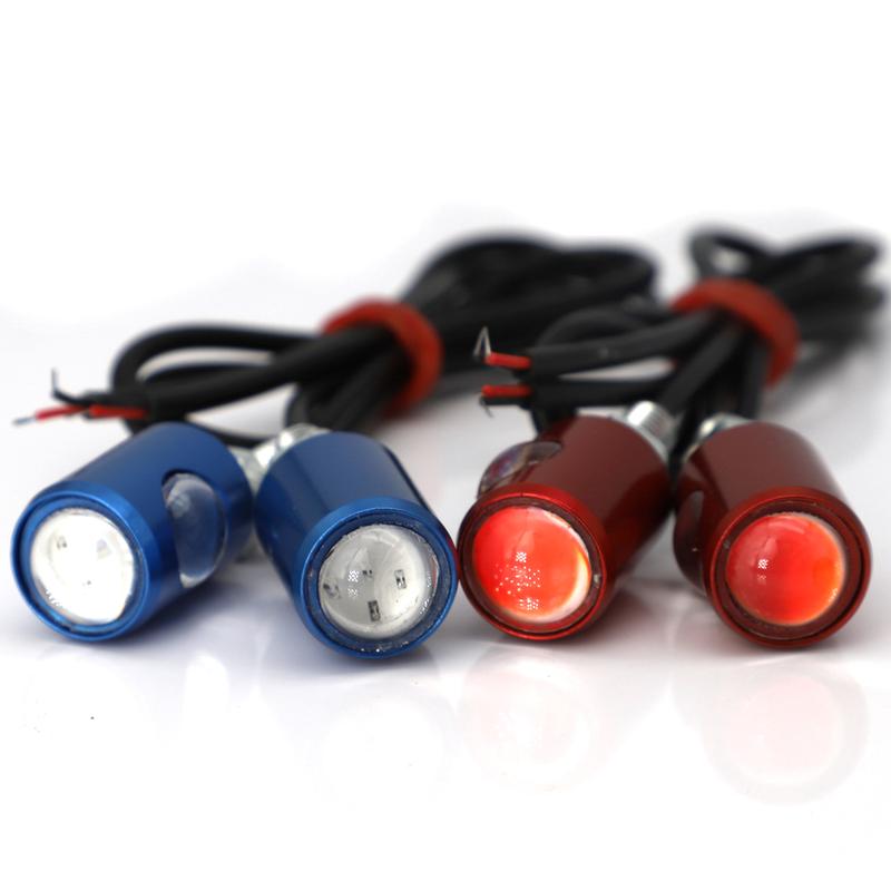 Product Introduction of 2Pcs LED Motorcycle Signal Lamp Super Bright LED Car Number License Plate Bolt Screw Tail Rear Light Brake Fog Lamp Bulb 8