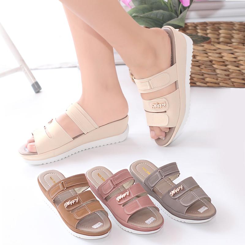 CK - Sandal Wedges Abigail Kokop Terbaru Bella01 4