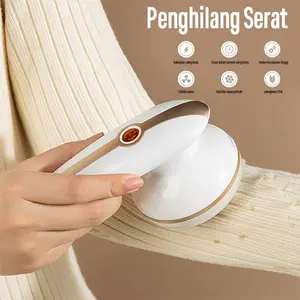 Alat Penghilang Bulu Kucing & Debu pada Pakaian - Lint Roller Elektrik Portable, Pembersih Baju Otomatis, Penghilang Bulu Serbaguna untuk Sweater, Jaket & Karpet