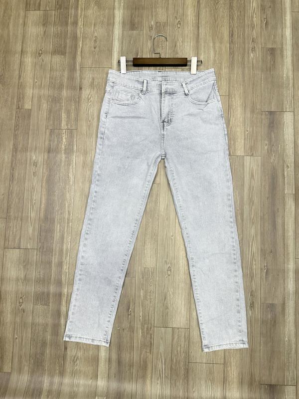 Quần jean nam xám bạc trơn co dãn Menswear Pants