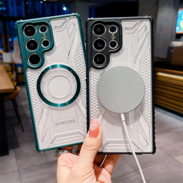  Ốp Điện Thoại Dành Cho Samsung Galaxy S25 s24 s23 s22 Ultra Plus + FE A56 A55 A54 A36 A35 A34 A32 A26 A25 A24 A15 A14 A13 A06 A05s A04S Từ Tính Tổ Ong Trong Suốt Chống Rơi Tương Thích Với Apple iPhone 17 16 15 14 13 12 11 PRO MAX lưng ip case 5G s25s edge 