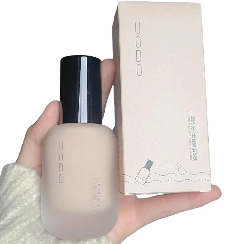 Kem nền dạng lỏng UODO che khuyết điểm, nâng tone, dưỡng ẩm, Kiểm soát dầu