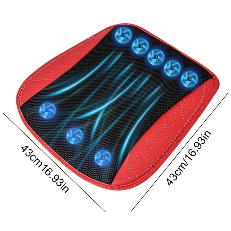 Product Introduction of Universal Car Seat Summer Cool Air Seat Cushion with USB Fan Fast Blowing Ventilation Seat Cooling Refrigerated Car Seat 41