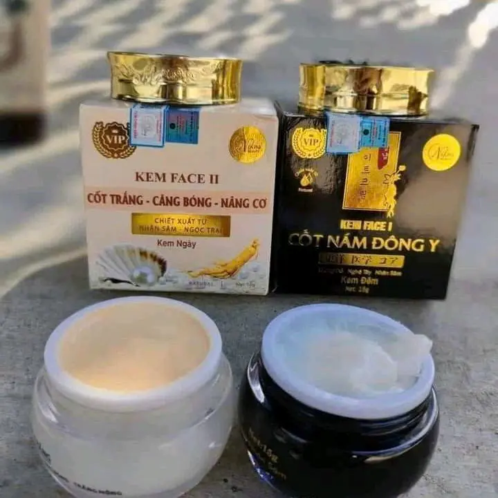 Bộ kem face cốt nám đông y nicos  Làm Đẹp Da Skincare