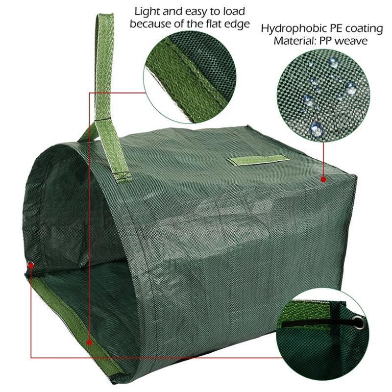 53 Gallon Reusable Leaf Collection Bag, Garden Leaf Bag, Garden Waste Bag, Yard Leaf Bag, Garden Cleaning Tool Storage Bag, Garden Accessories 7