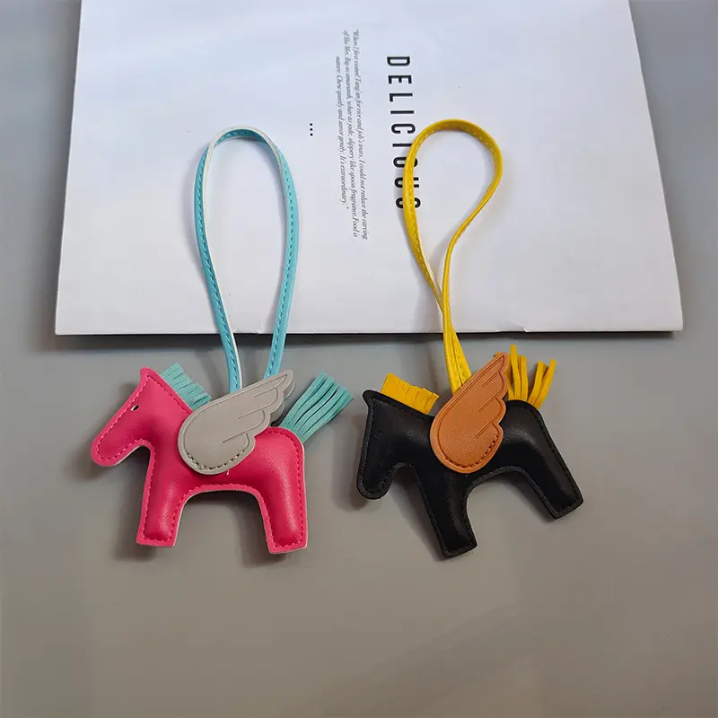 Mặt Dây Chuyền Pegasus, Da Hợp Xu hướng Mới, Dễ Thương Và Sáng Tạo, Cá Nhân Hóa, Dành Cho Ba Lô Nữ, Phụ Kiện Quyến Rũ Túi Nữ 5