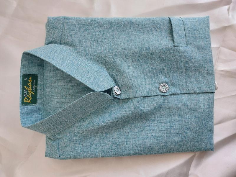 Product Introduction of Lembut Baju koko madinah Alfa reyhan / taqwa katun madinah / kerah sanghai / baju koko habib Polos Dewasa Muslim Mewah Pria 11
