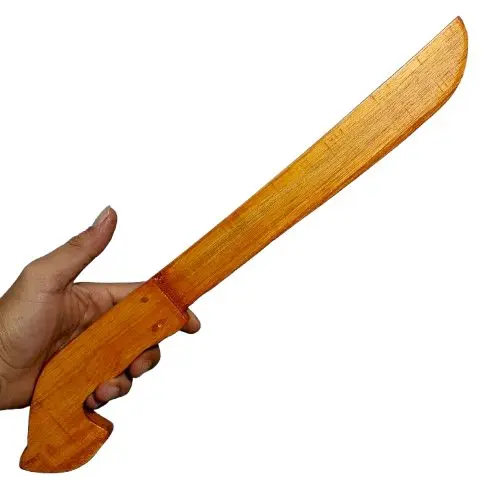 DIY Golok Kayu Alat untuk Latihan Silat beladiri anak remaja dewasa