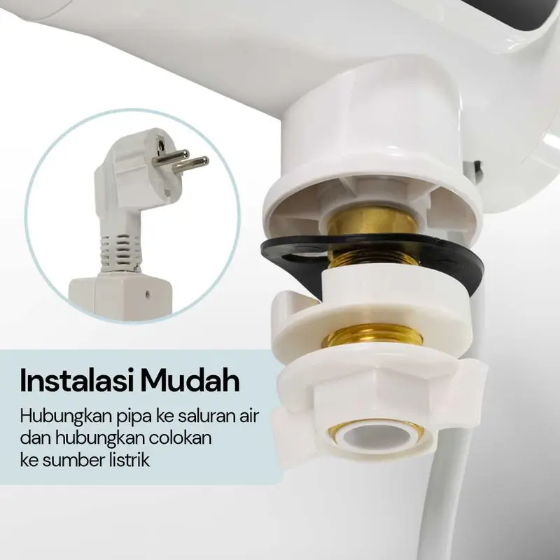 Temmax Keran Pemanas Air Electric Faucet 3rd Generation 3000W - RX-008 3