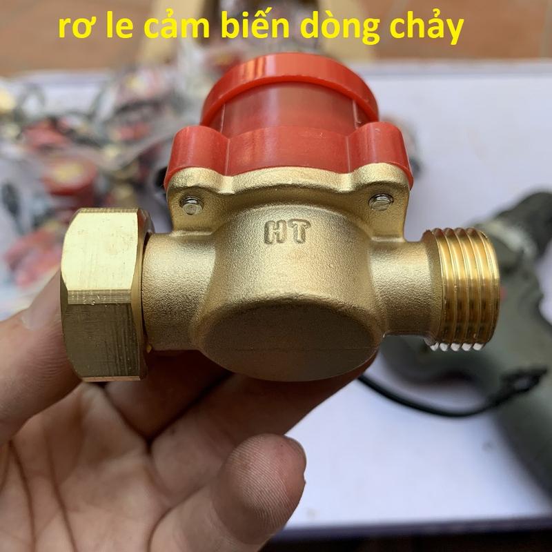 Công tắc cảm biến dòng chảy cho máy bơm tăng áp công suất 100W, rơ le cho máy bơm tăng áp 1