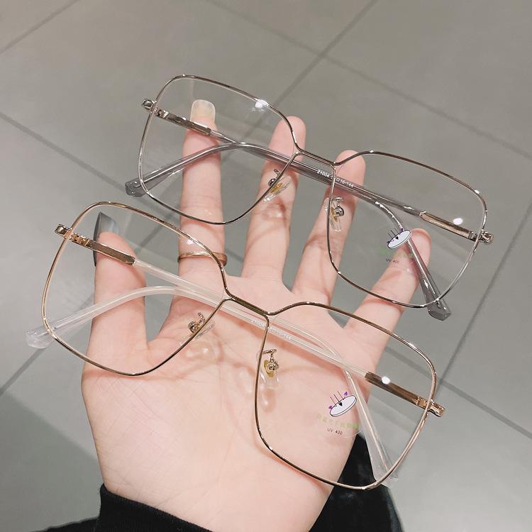 Gọng kính cận mắt kính không độ nam nữ thời trang chống tia UV và ánh sáng xanh cao cấp thay được tròng cận 134