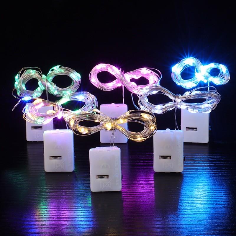 1M đèn Led Trang Trí Phòng Ngủ đèn Ngủ Decor Ánh Sáng ấm áp Sinh Nhật ánh Sáng Thần Tiên