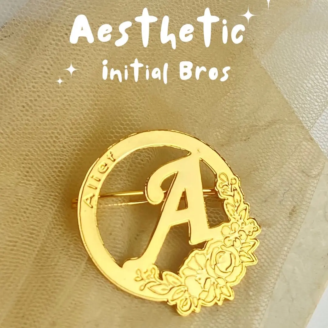 Bros nama inisial Aesthetic ukir nama