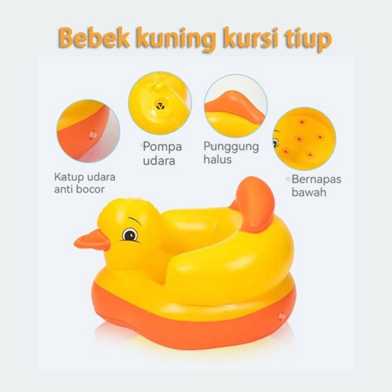Product Introduction of Kursi Bayi Sofa Makan Bayi Belajar Duduk Balon Baby Chair Model Tiup Bebek tempat Duduk Bayi Kursi Balon Bayi 26