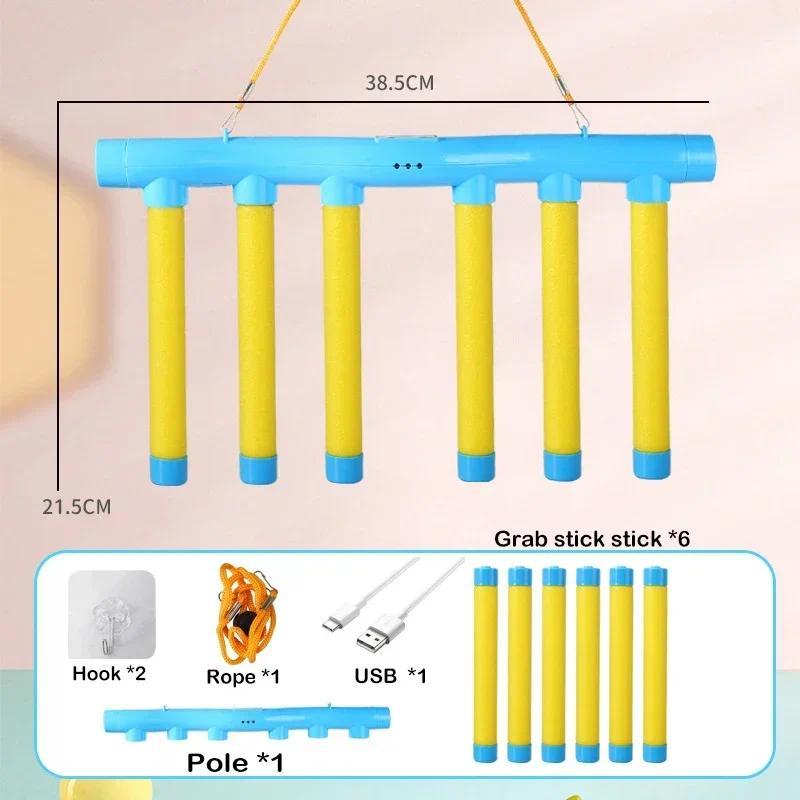 Product Introduction of Fun Challenge Falling Sticks Toy Sports for Kids Reaction Training Hand-Eye Coordination Game Parent-child Interaction Party Toy 15