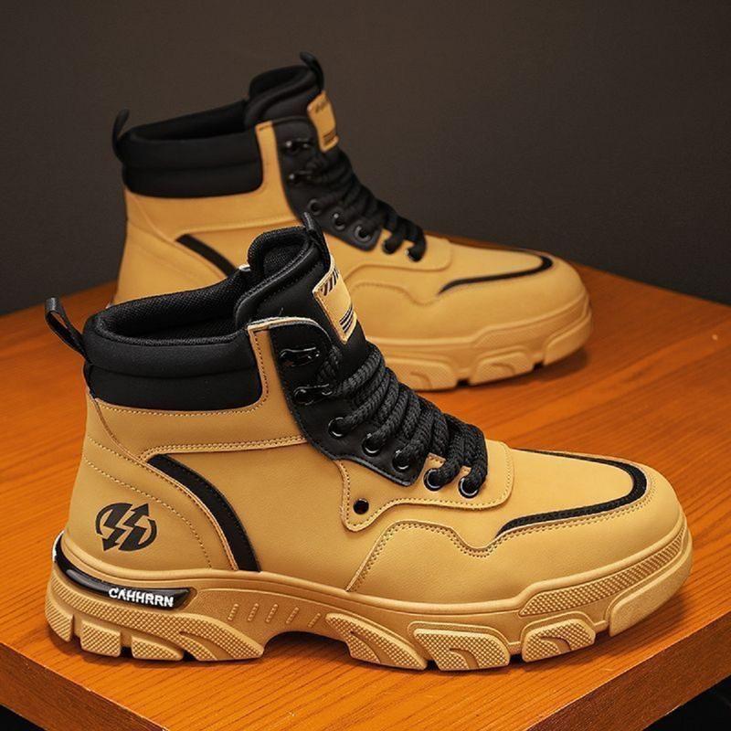 Giày nam - Giày sneaker cao cổ da PU trẻ trung cá tính CA29 Shoes