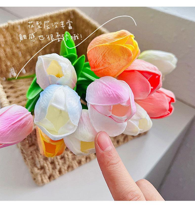 Product Introduction of Hoa Giả Hoa Tulip, Phong Cách Bắc Âu Ins, Bó Hoa Mô Phỏng Pu, Đồ Trang Trí Đạo Cụ Chụp Ảnh, Hoa Trang Trí, Hoa Giả, Thích Hợp Để Phòng Khách Và Máy Tính Để Bàn 3