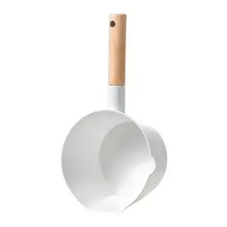 Gayung Estetik Kualitas Premium Dengan Gagang Kayu Gayung Air Masak Dapur kamar mandi 7