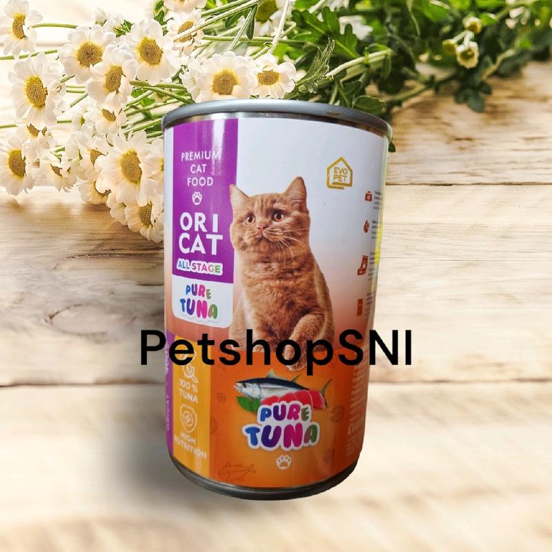 LIVE VIRAL (KALENG) ORICAT 400GRAM MAKANAN KUCING PREMIUM WET FOOD 2