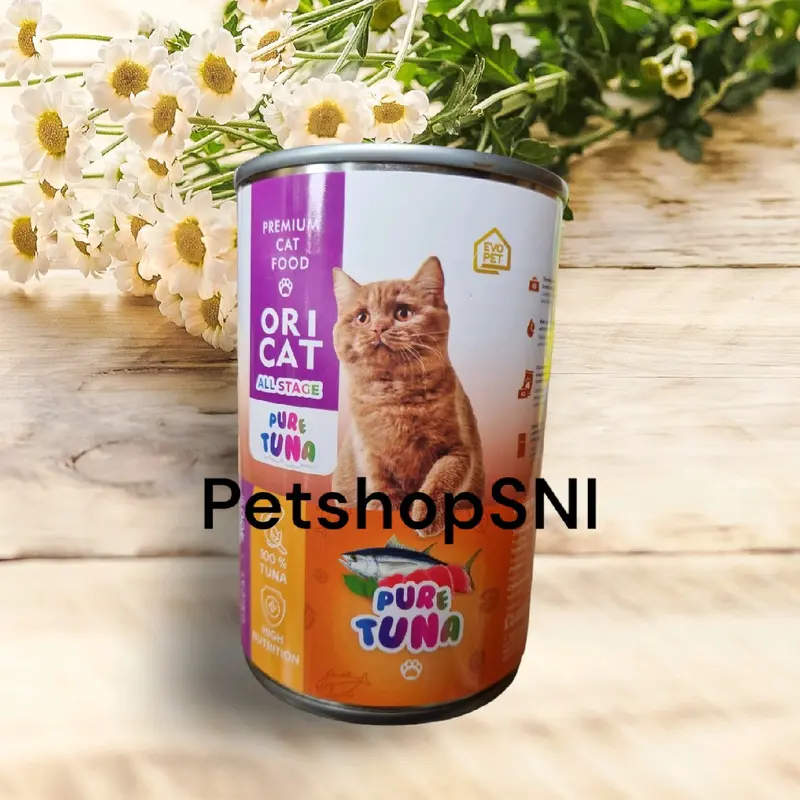 LIVE VIRAL (KALENG) ORICAT 400GRAM MAKANAN KUCING PREMIUM WET FOOD 2