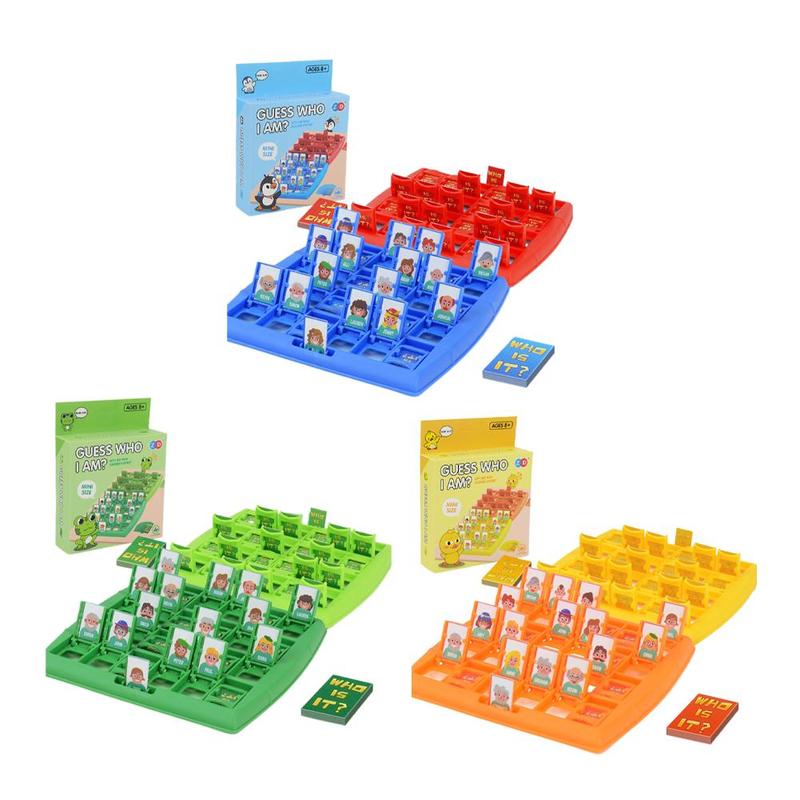 Product Introduction of Children's "guess Who I Am" Board Game Toys Educational Toys Thinking Logic Training Interactive And Fun Board Game Toys 12
