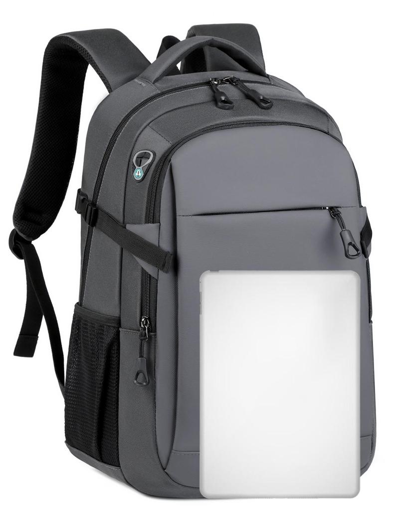 Product Introduction of Business Minimalist Backpack, Waterproof Laptop Backpack with USB Port, Large Capacity Travel Backpack for Men & Women 5