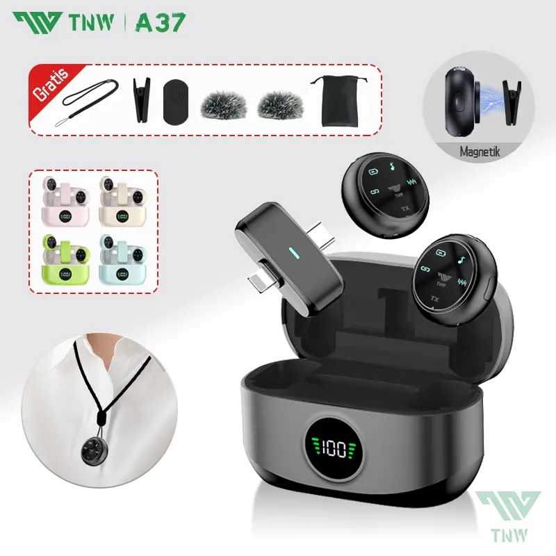 MIC WIRLESS TNW A37 FOR ANDROID & IPHONE 0