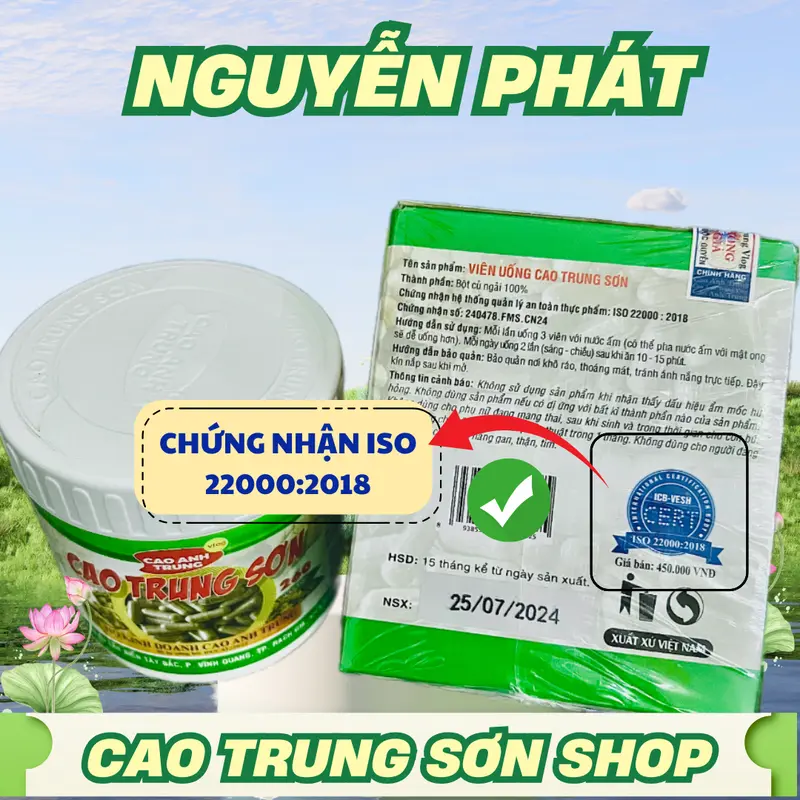 [Hộp lớn 600 viên] Viên Ngải Đen Chống Độc Cao Trung Sơn chính hãng - Hỗ trợ đau nhức xương khớp, thoái hoá cột sống, tê bì chân tay 3
