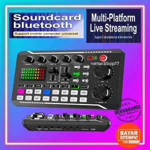 SOUNDCARD F998 LIVE BROADCAST SOUND CARD F998 MIXER KARAOKE BLUETOOTH / F998 SOUNDCARD BLUETOOTH  AUDIO USB EXTERNAL SOUNDCARD MIXING CONSOLE MIXER SOUNDCARD AUDIO LIVE BROADCAST SOUNDCARD PRO F998