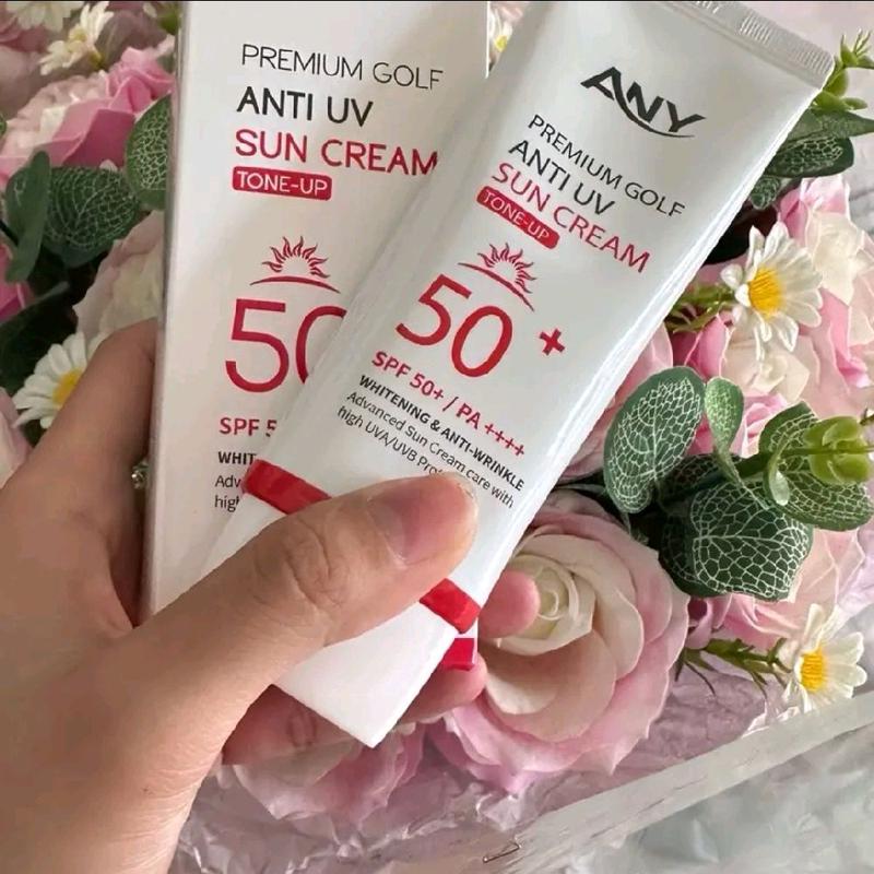 [Mua 1 Tặng 1] Kem Chống Nắng ANY PREMIUM GOLF ANTI UV TONE-UP SPS50+ Nâng Tone Trắng Hồng Không Cần Mekup 3