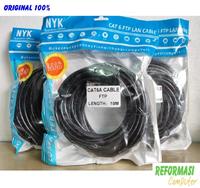 Gambar KABEL INTERNET KABEL LAN KABEL FTP CAT 6 10 meter dengan RJ45 Aluminium  Hitam - 10 M dari Reformasi Computer Kota Administrasi Jakarta Barat 1 Tokopedia